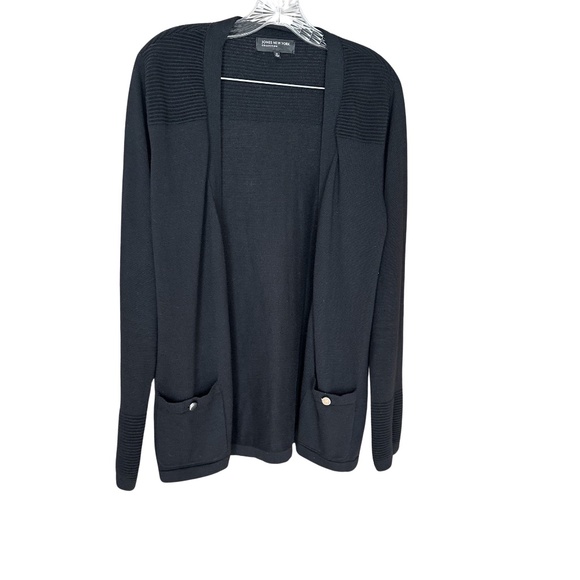 Jones New York Sweaters - CCO $PECIAL!!!!  Jones New York Black Long Sleeve Open Cardigan Size Medium